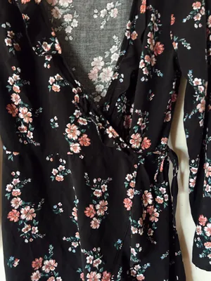 H&M Floral Long Sleeve Dress thumbnail 7