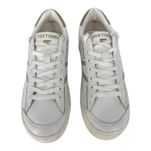 Tretorn Women's Serve‎ Sneakers Size 8M White Faux Leather Casual Shoes thumbnail 3