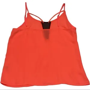 Coral and Black Boho Summer Cami Tank Top! thumbnail 3