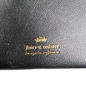 JUICY COUTURE BLACK SMALL POUCH thumbnail 4