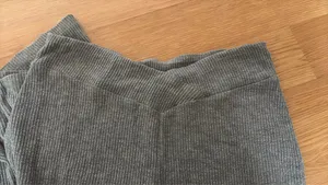 Grey wide leg lounge pants Gray Size M thumbnail 4