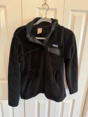 Patagonia Re-Tool Snap T Fleece Pullover Black Size Small thumbnail 2