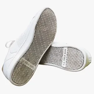 US POLO Women's White & Gold Leather Soles Sneakers ~ 7.5 thumbnail 9