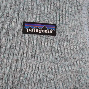Patagonia Pullover Womens S Better Sweater Light Blue Heather 1/4 Zip Excellent thumbnail 2