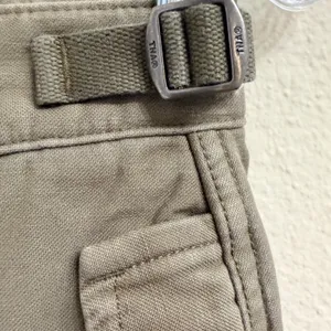Aritzia TNA Highland Cargo Pant Oversized Cotton Cargo wide Leg Army Green‎ thumbnail 6