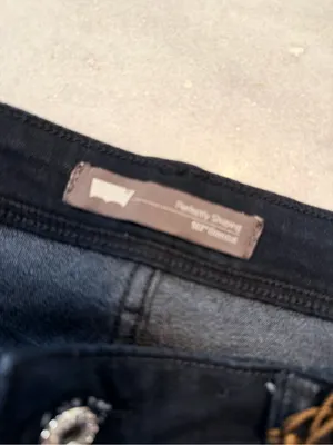 NWT Levi’s 512 Size 18W Short 512 Perfectly Shaping Bootcut Stretch Jeans Black thumbnail 16