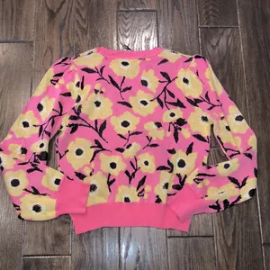 VOY floral knit sweater size smalll thumbnail 3