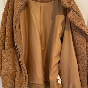 Brown Teddy Jacket Size M thumbnail 3
