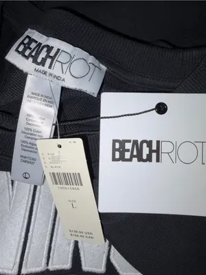 Beach Riot Winning Team Sweatshirt Large NWT thumbnail 4