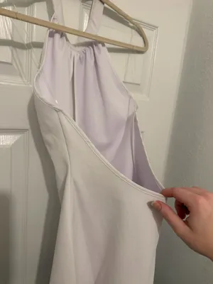 White Mini Dress Size M thumbnail 3