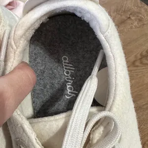 Allbirds Wool Pipers Cream White Merino Wool Low Top Sneakers Womens 6 thumbnail 6