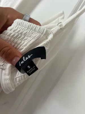 White Maxi Lulus Dress thumbnail 2