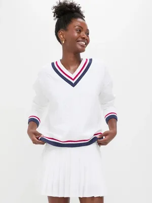 Tuckernuck Americana Cable Tucker Pullover Sweatshirt TNuck Sport XS thumbnail 3