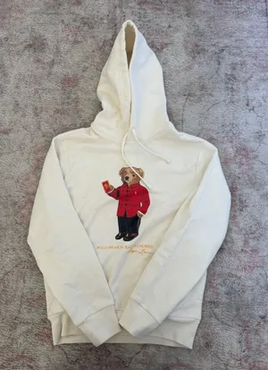 Ralph Lauren Bear Hoodie Brand New thumbnail 1