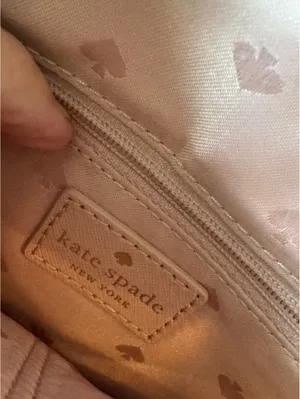 Kate Spade New York Pink and Purple Bow Crossbody Bag thumbnail 4