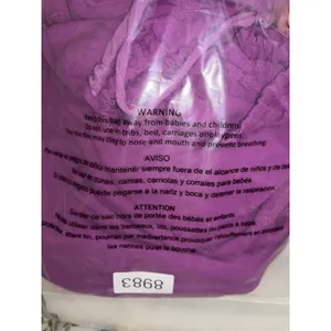 bryn walker dress purple tie waist midi‎ bubble small overiszed Bamboo Cotton thumbnail 11