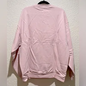 ALO Yoga NWT Accolade Crew Neck Pullover Sweatshirt Pink Quartz Size S SOLD OUT thumbnail 6