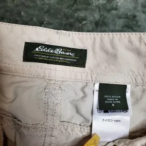 Eddie‎ Bauer Cargo Capri Wide Leg Nylon Pants thumbnail 6