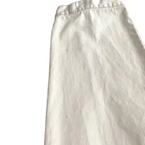 Marithe Francois Girbaud White Denim Capri Cropped Rainbow Embroidered Jeans 27 thumbnail 4