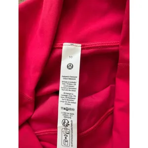 Lululemon Wunder Train High Rise 28” Pink Dragonfruit Size 10 NWT thumbnail 6