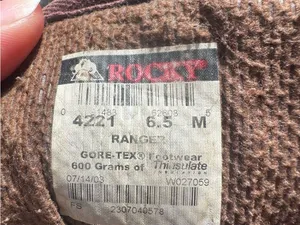 Rocky Brown Camouflage Lace-Up Boots thumbnail 2