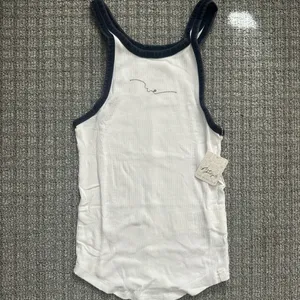 Free People We The Free We Tank White S NWT thumbnail 2