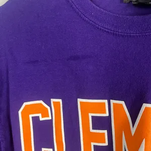 Gameday couture Clemson Purple Orange long sleeve size medium thumbnail 2