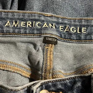 American Eagle Women’s Blue Denim Stretch Jeans Size 8 thumbnail 5