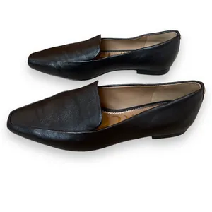 Sam Edelman Black Leather Pointed Toe Loafers thumbnail 4