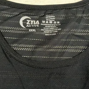 Zyia Active Black Luxe Muscle Tank XXXL. NWT thumbnail 3