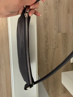 Mango Black Baguette Bag thumbnail 7
