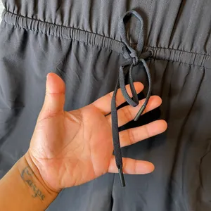Athleta Black Sol Wide Leg‎ Romper Jumpsuit Size 2 thumbnail 4