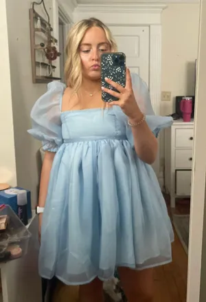 Blue Dress Size M thumbnail 3