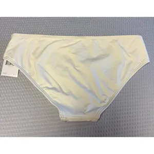 Kate Spade New York Women's Bikini Bottom Classic Hipster Cut Cream SZ Large NWT thumbnail 8