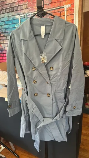Wynne Layers trench coat Gray thumbnail 1