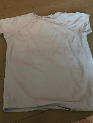 Light Blue athleta athletic shirt thumbnail 1