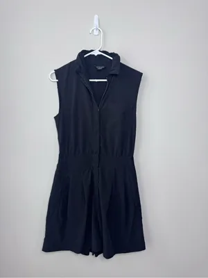 Athleta Sleeveless Brooklyn Utility Romper thumbnail 3