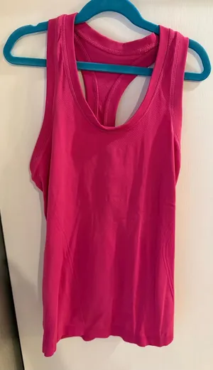 Athleta pink tank top! Size small! thumbnail 1