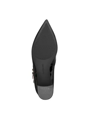 NWT Bandolino Block Heel Mary Jane Pumps with Double Straps BNSMITH3 Black 7M thumbnail 5