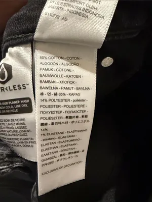 Levi's Black High-Rise Flare Jeans thumbnail 10