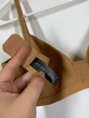NWOT Pepper Feels Good Wireless Comfort T-Shirt Bra Size Large thumbnail 10