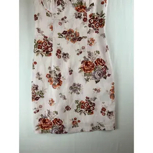Brock Collection x‎ H&M Floral Bustier Mini Dress Pink Rose Linen Blend thumbnail 6