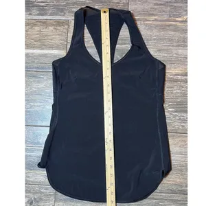 Lululemon Racerback Tank Top Black Athletic Workout Seamless‎ Size XS\Small thumbnail 5