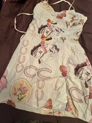 Cowboy dress White thumbnail 3