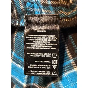 NFL Carolina Panthers Plaid Sleep Pants Women’s M Team Apparel Blue Black thumbnail 7