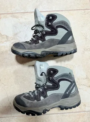 Scarpa ZG Hiking Boots 6-7 Goretex Vibram thumbnail 1