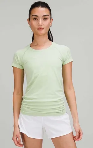 lululemon Light Green swiftly tech Tee size 4 thumbnail 1