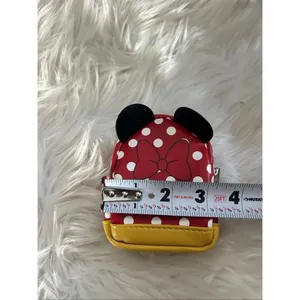 Disney Minnie Mouse Bow Miniature Backpack Keychain Clip thumbnail 5