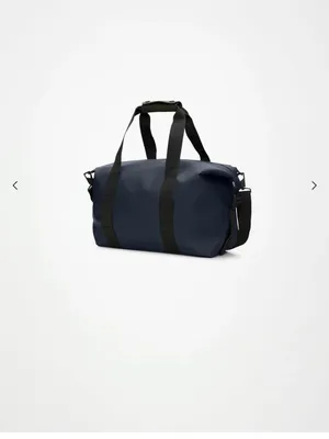 NWT Rains Hilo Weekend Overnight Bag size small waterproof Navy thumbnail 4