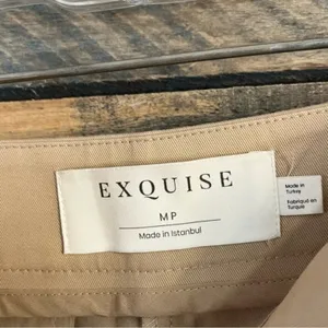 Exquise Tan Pants‎ Size Medium Petite thumbnail 10